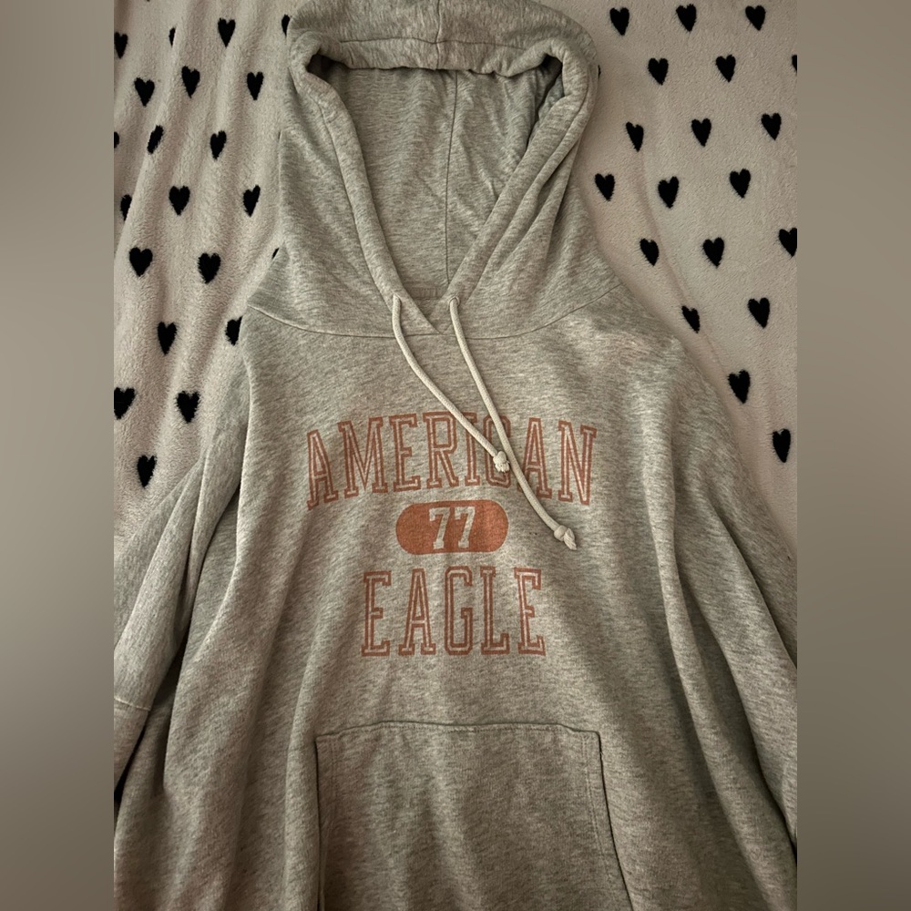 XL gray american eagle hoodie